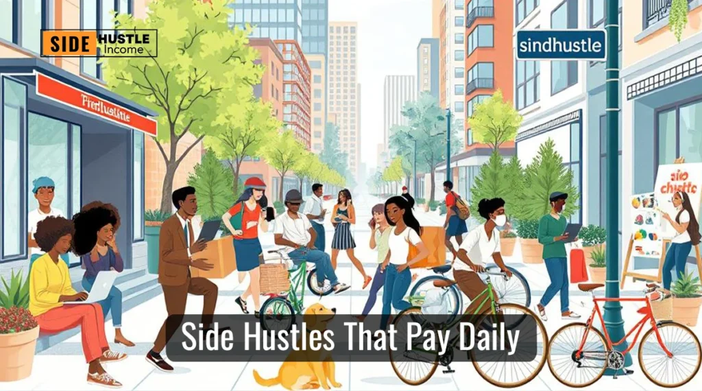 Side Hustles That Pay Daily