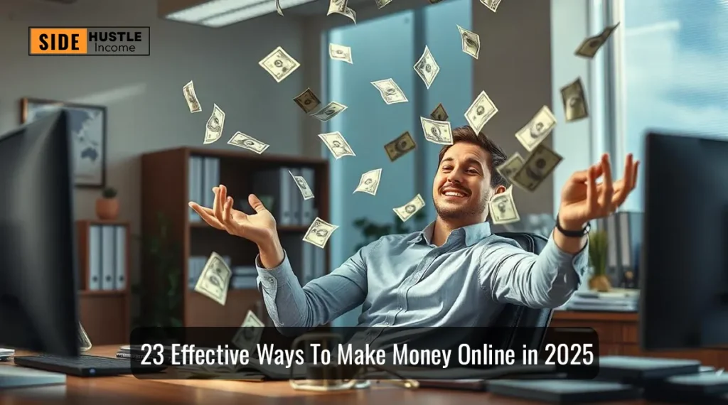 23 Effective Ways To Make Money Online in 2025