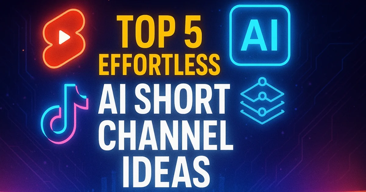 Top 5 Effortless AI Short Channel Ideas