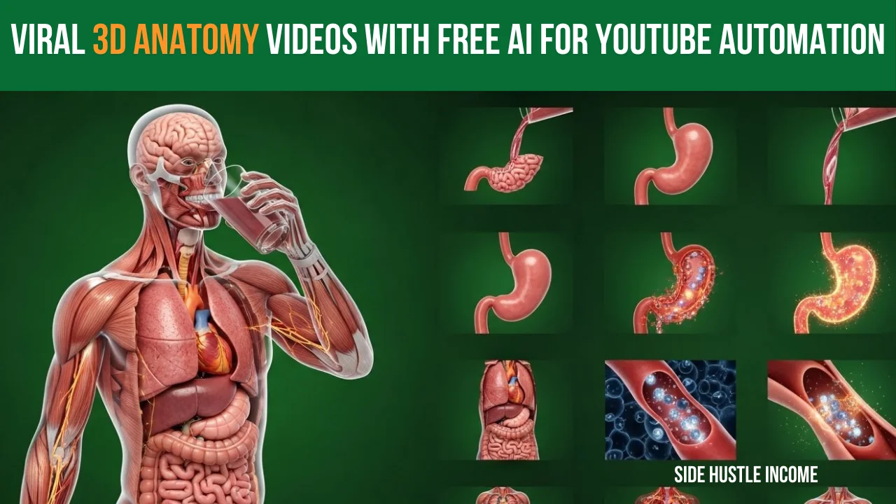 3D Anatomy Videos