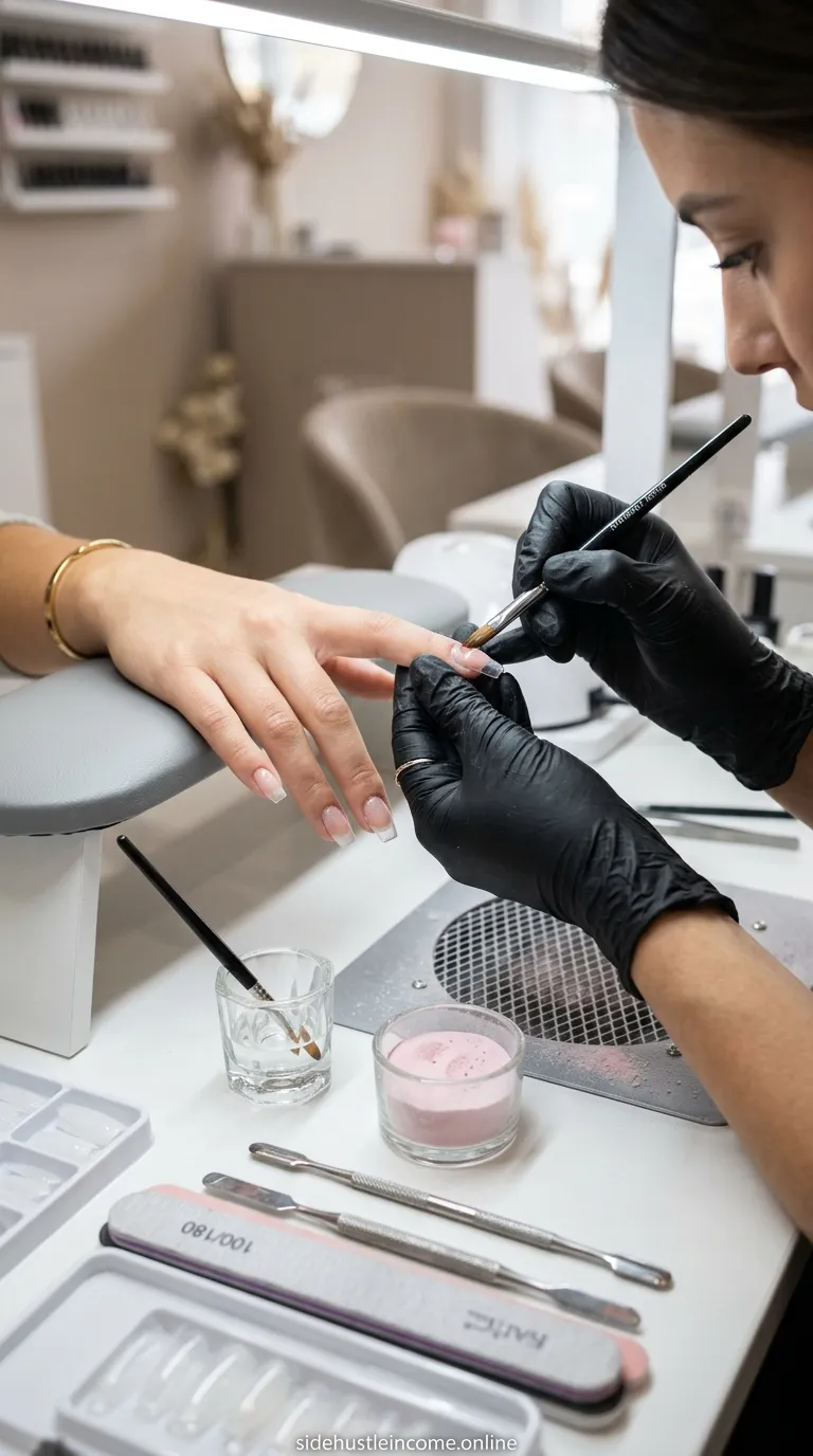 12 Profitable Nail Business Ideas for Beginners 9 Acrylic Nail Extension Service