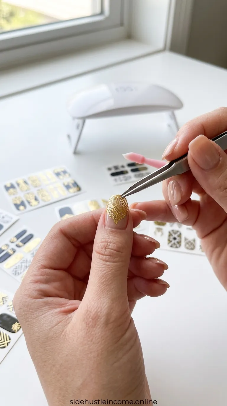 12 Profitable Nail Business Ideas for Beginners 12 Nail Sticker and Decal Design