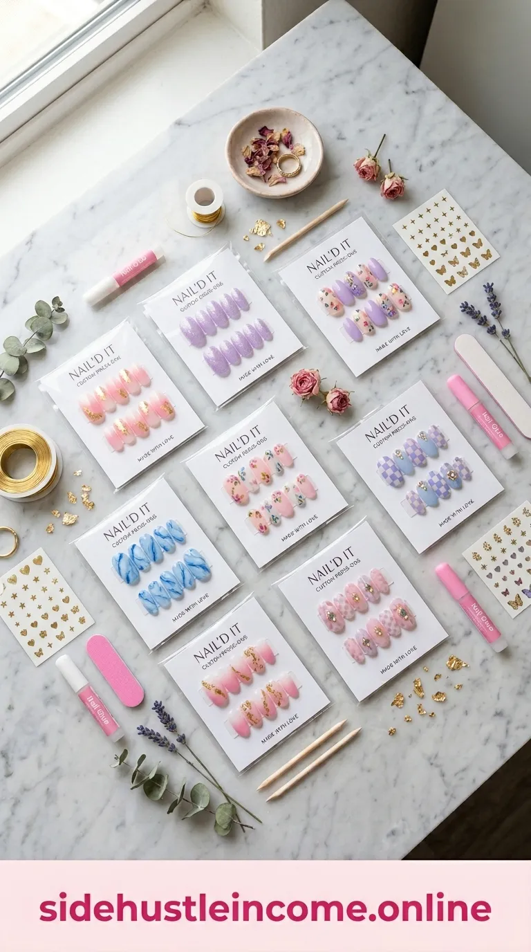12 Profitable Nail Business Ideas for Beginners 3 Press-On Nail Shop
