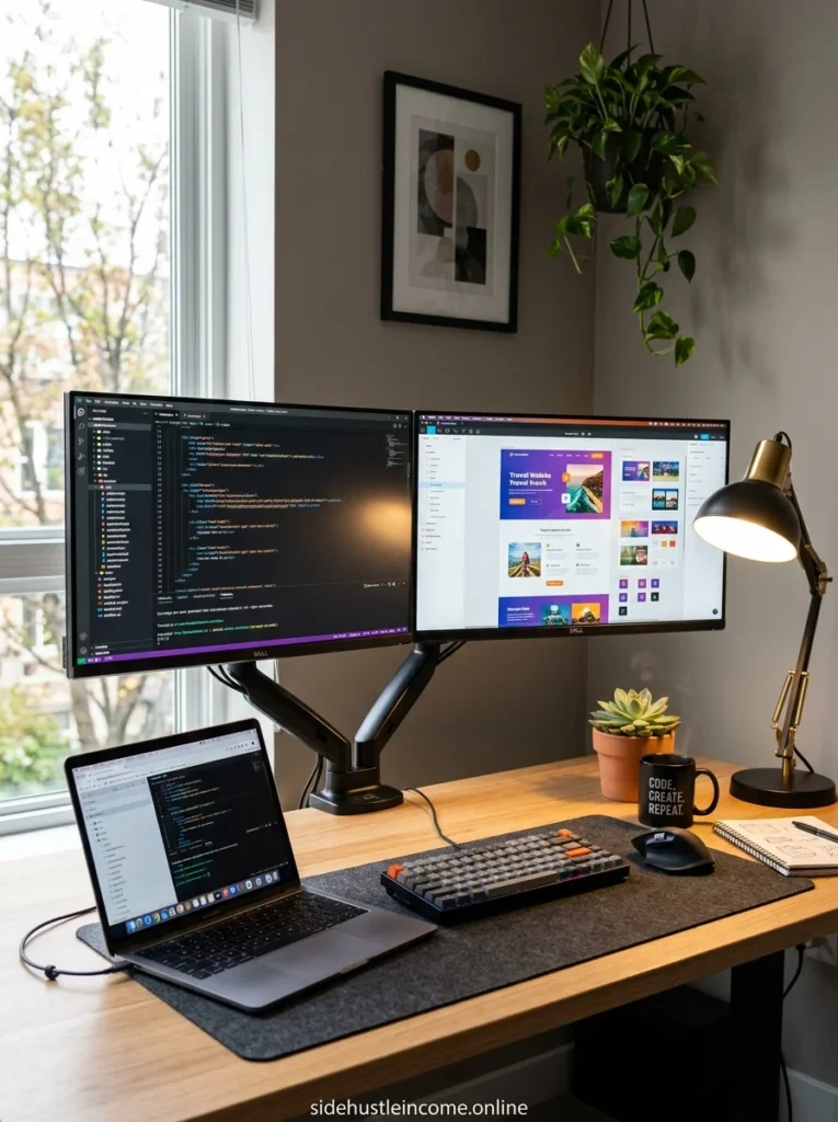 15 Best Tech Side Hustles That Can Earn You Extra Money 1 Freelance Web Development