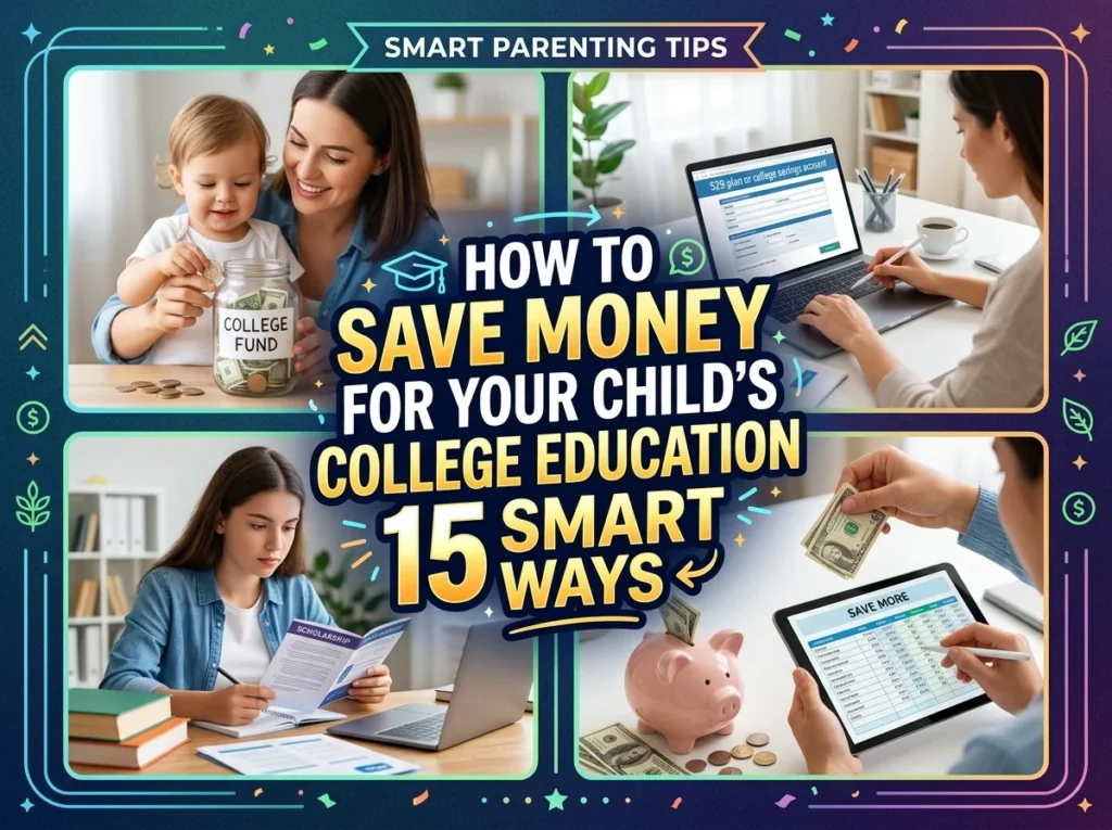 How to Save Money for Your Child’s College Education
